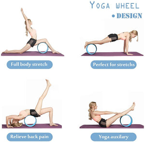 The riseupbody™ Wheel Roller Backward Bend Fitness Yoga Circle